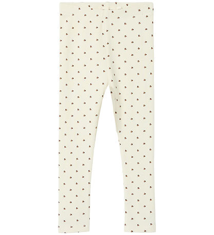 Lil Atelier Leggings - Ladybug - NmnLago - Turtledove