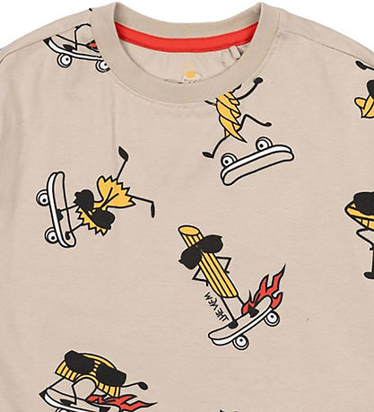 The New T-shirt - TnNarfalle - Feather Gray AOP