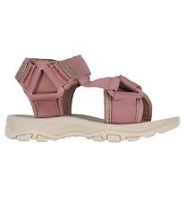 Sandales Pom Pom - Randonnée Velcro - Flétri Rose