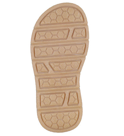 Pom Pom Sandaler - Velcro - Old Rose