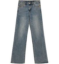 Indien Blue Jeans Jeans - Coupe large - Endommagé Light Denim