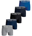 Björn Borg Boxers - 5-Pack - Blue/Black/Grey