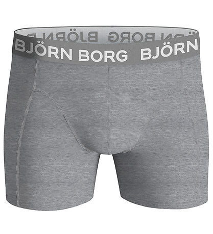 Björn Borg Boxershorts - 5-pak - Blå/Sort/Grå