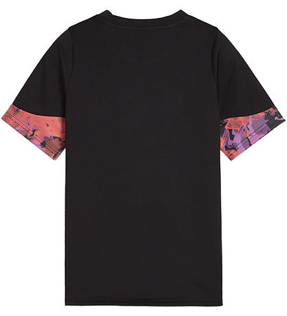 Puma T-shirt - IndividualCUP Jr - Sort m. Print