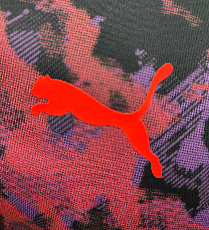 Puma T-shirt - IndividualCUP Jr - Sort m. Print
