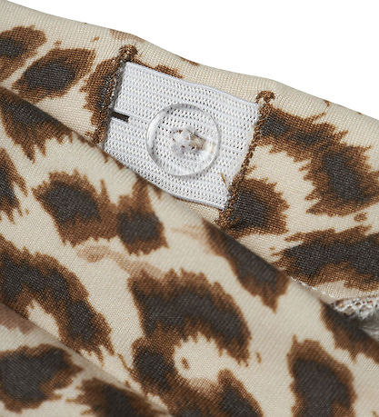 Name It Bukser - NmfNuni - Turtledove m. Leopardprint