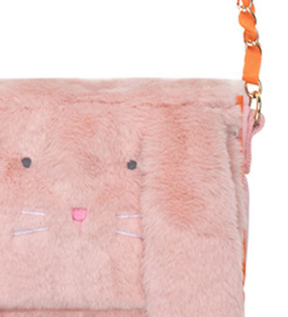 Meri Meri Taske - Plush Floppy - Ear Bunny - Rosa