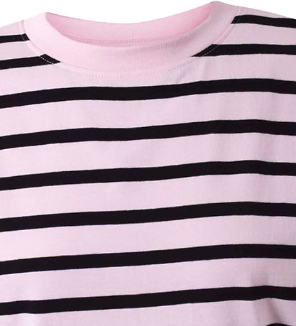 Hound Bluse - Stribet Rosa
