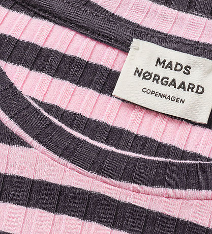 Mads Nørgaard T-shirt - Rib - Tuviana - Parisian Night/Parfait P