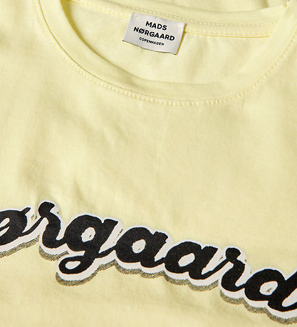 Mads Nørgaard T-shirt - Tuvina - Tender Yellow
