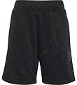 Hummel Sweatshorts - HmlClean - Justerbar - Sort