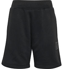 Hummel Sweatshorts - HmlClean - Justerbar - Sort