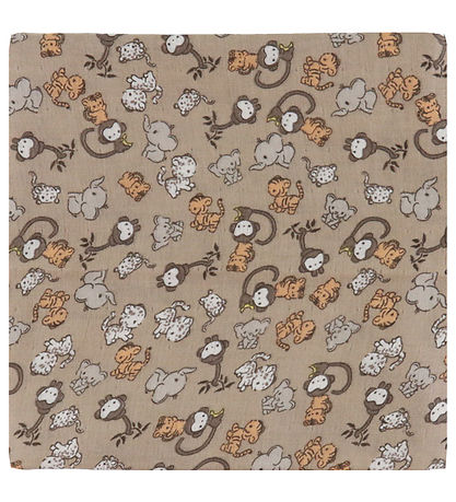 That's Mine Stofbleer - Bora Muslin - 3-pak - 70x70 cm - Jungle 