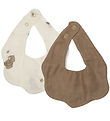 That's Mine Teething Bib - 2-Pack - Roy - Bees Duck Bears