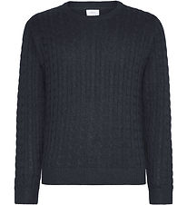 Grunt Bluse - Strik - GrTue - Navy