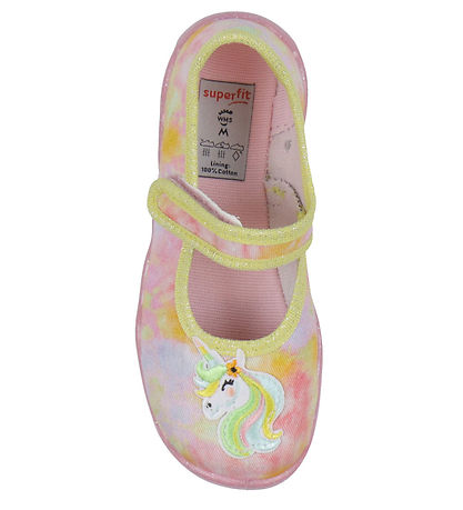 Superfit Hjemmesko - Bubble - Yellow/Multicolor