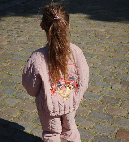 Konges Sløjd Termojakke - Juno Bomber - Deauville Mauve m. Hjert