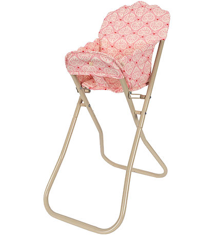Konges Sløjd Dukke Højstol - Lacy Pink