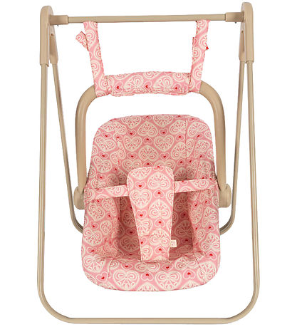 Konges Sløjd Dukkeskråstol - Lacy Pink