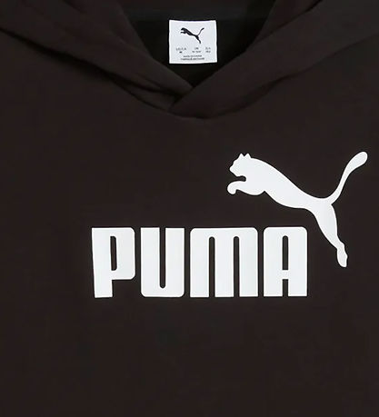Puma Hættetrøje - Sort m. Hvid