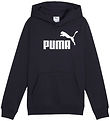 Puma Hættetrøje - Navy m. Hvid