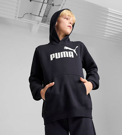 Puma Hættetrøje - Navy m. Hvid