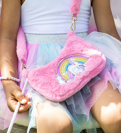Great Pretenders Skuldertaske - Rainbow Cuddle - Pink
