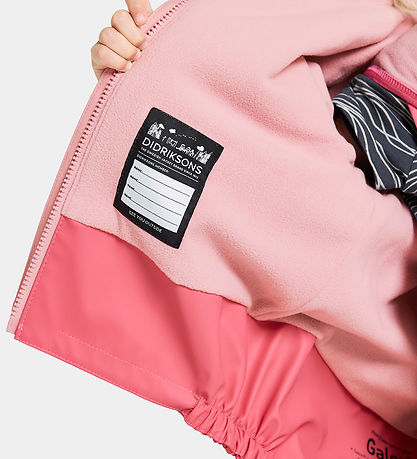 Didriksons Regntøj m. For - Boardman - Soft Pink