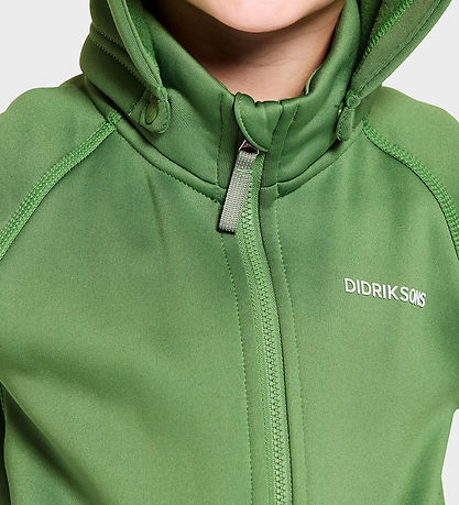 Didriksons Softshelljakke m. Fleece - Corin - Algae Green