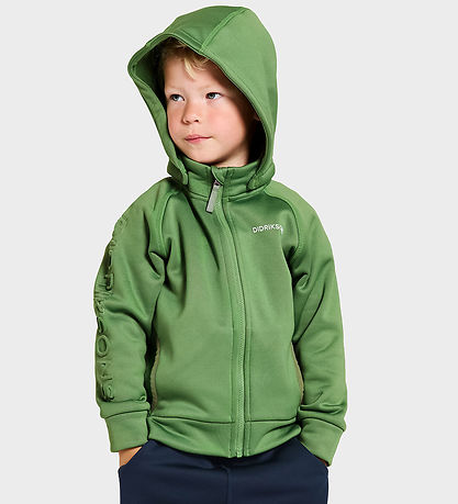 Didriksons Softshelljakke m. Fleece - Corin - Algae Green