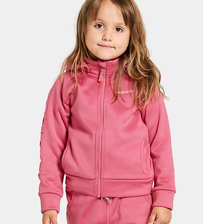Didriksons Softshelljakke m. Fleece - Corin - Dusty Azalea