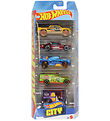 Hot Wheels Biler - 5-pak - City