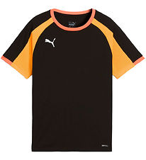 Puma T-shirt - Individual Liga - Sort/Heat Fire