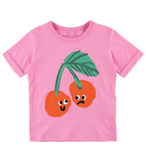 Stella McCartney Kids T-shirt - Pink m. Kirsebær