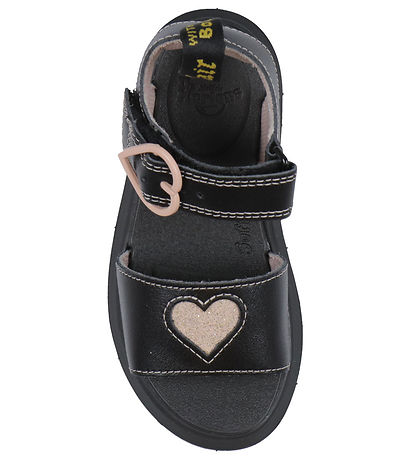 Dr. Martens Sandaler - Marlowe Hearts J - Black/Powder Pink