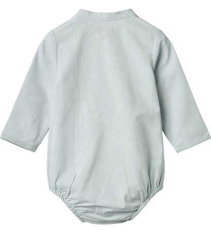 Wheat Skjortebody l/æ - Victor - Light Blue Chambray