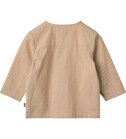 Wheat Skjorte - Shelby - Caramel Stripe