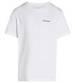 Calvin Klein T-shirt - Chest Inst. Logo - Bright White