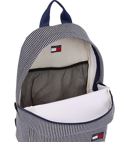 Tommy Hilfiger Rygsæk - TJM Ess Daily Stripe - Hickory Stripe Wh
