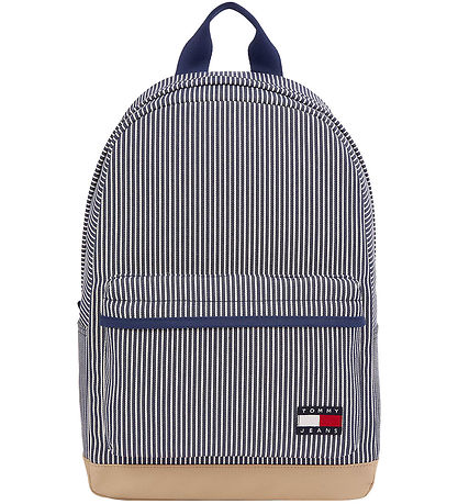 Tommy Hilfiger Rygsæk - TJM Ess Daily Stripe - Hickory Stripe Wh