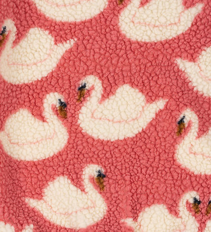 Konges Sløjd Fleecejakke - Jody Teddy - Swan Candy