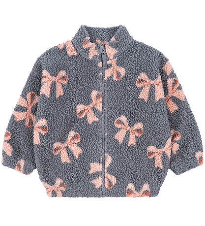 Konges Sløjd Fleecejakke - Jody Teddy - Bella Blue Bow