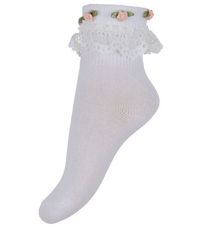 Konges Sløjd Strømper - Lace - 2-pak - Optic White