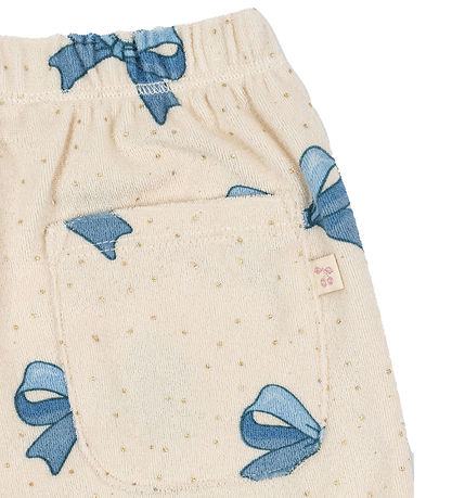 Konges Sløjd Bukser - Itty - Frotté - Bowie Blue Gold