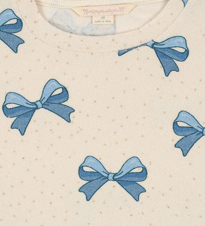 Konges Sløjd Bluse - Itty - Frotté - Bowie Blue Gold