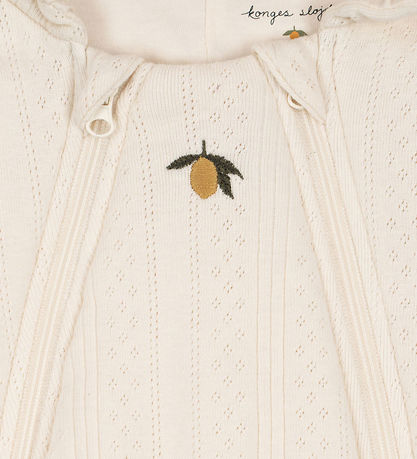 Konges Sløjd Køredragt - Minna - Antique White m. Hulmønster