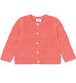 Hust and Claire Cardigan - Strik - Cilja - Wild Coral