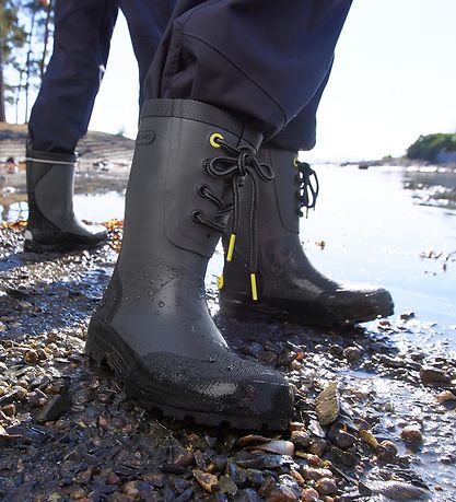 Viking Gummistøvler - Slagbjorn Jr - Dark Grey/Multi