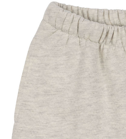 Konges Sløjd Sweatpants - Lou - Lysegråmeleret