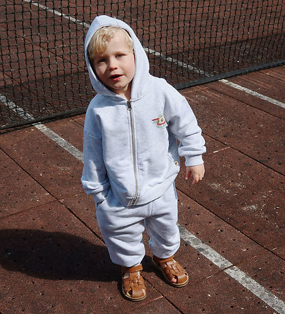 Konges Sløjd Sweatpants - Lou - Lysegråmeleret